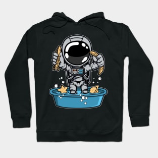 Astronaut Bath Tub Hoodie